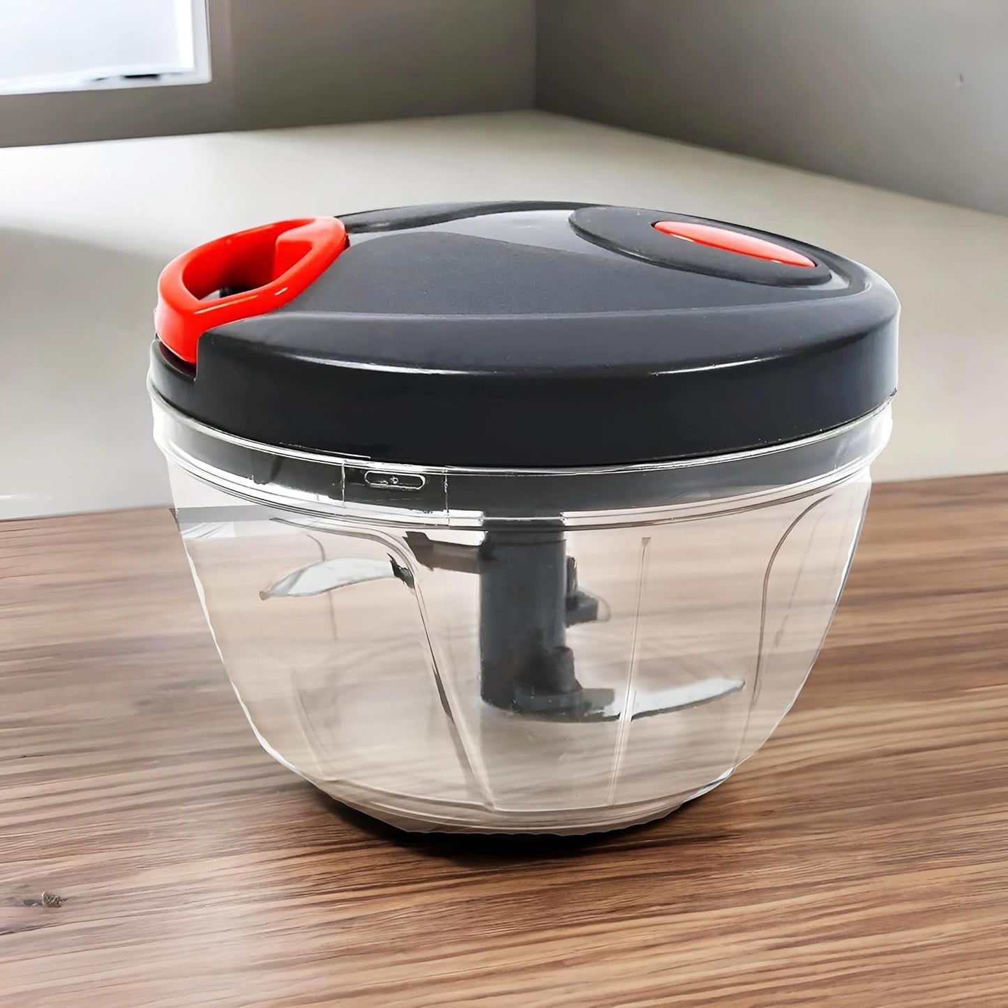 Pull-N-Chop Pro Vegetable & Dry Fruit Chopper | 550ml Manual Food Processor